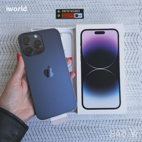 НОВ❗️ iPhone 14 Pro Max ❗️ Лизинг от 70лв/м ❗️ Deep Purple ❗️ Лилав ❗️ 128гб ❗️ изплащане, снимка 1