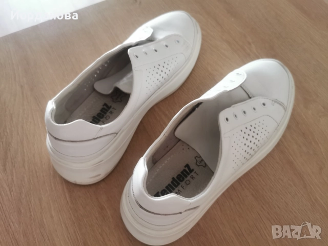 Кожени гуменки Tendenz, снимка 2 - Дамски ежедневни обувки - 51568976