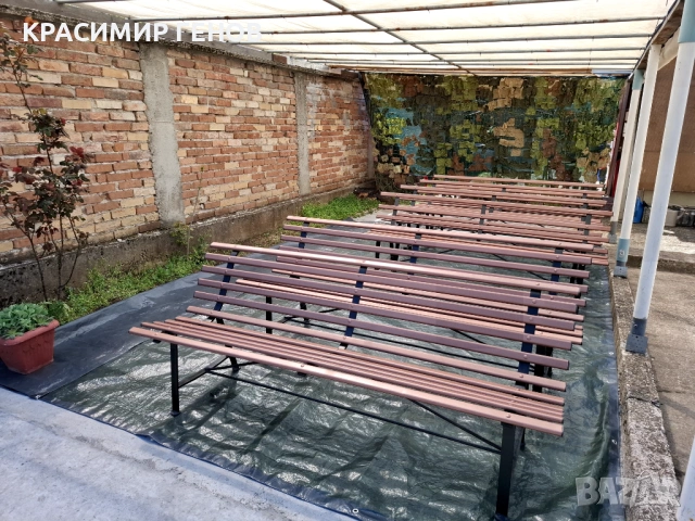 Продавам метални градински пейки, снимка 6 - Градински мебели, декорация  - 54247588