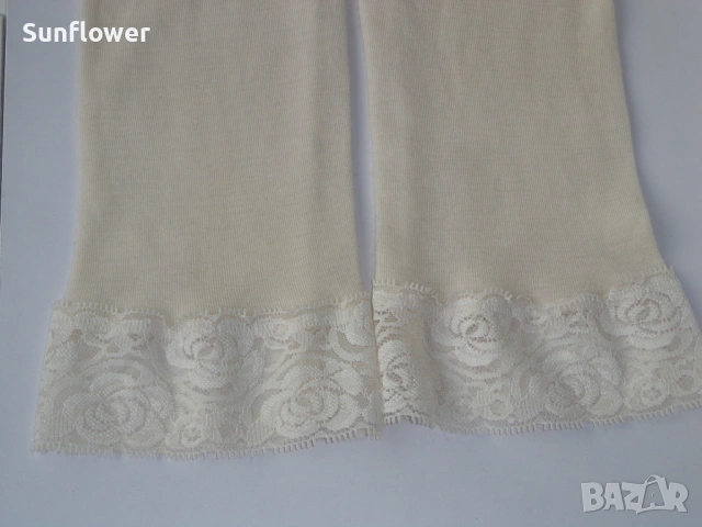 Комплект топ и клин от бежова мерино вълна EVA (Дания), размер M, снимка 6 - Блузи с дълъг ръкав и пуловери - 53398039