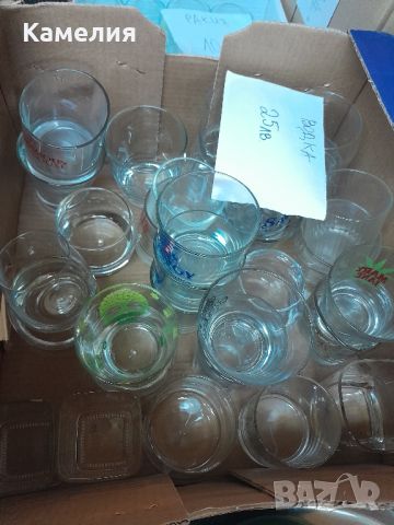 Чаши за водка - стъклени, снимка 2 - Чаши - 46019075