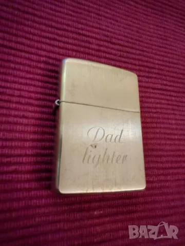 Оригинална,месингова,бензинова запалка ZIPPO. , снимка 2 - Запалки - 49631954