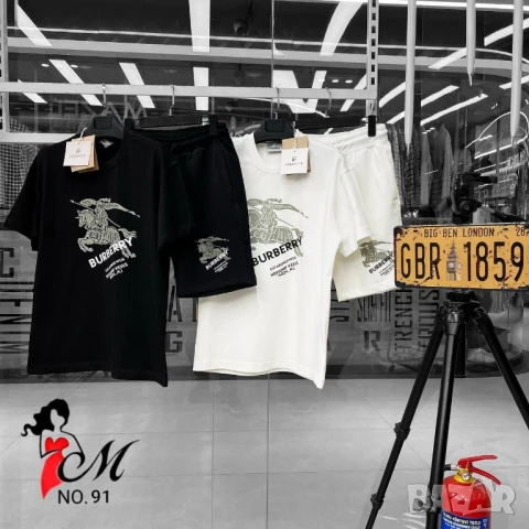 мъжки екипи burberry , снимка 2 - Спортни дрехи, екипи - 51305166