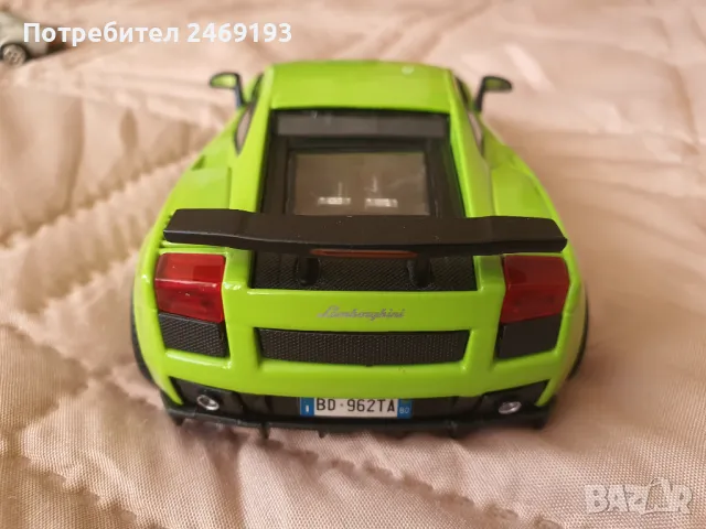 Метална количка Lamborghini Gallardo, снимка 4 - Колекции - 48087158