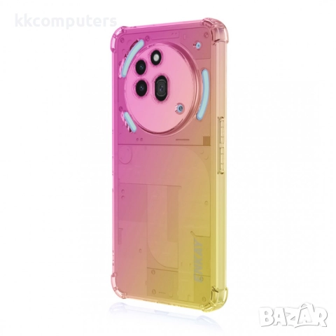 Nothing Phone (3a) Pro Удароустойчив ENKAY2 Силиконов Калъф и Протектор, снимка 2 - Калъфи, кейсове - 51443342