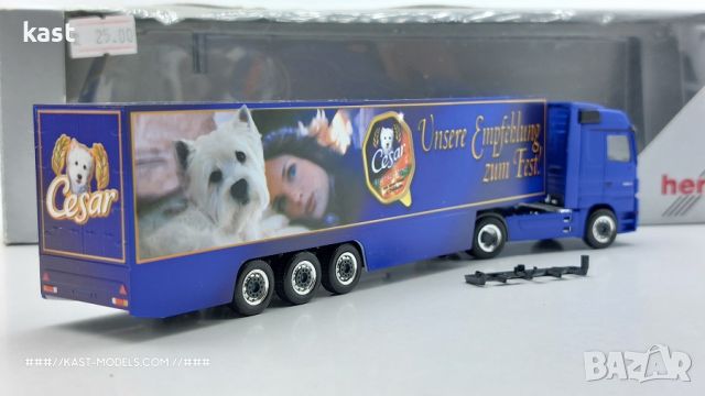 KAST-Models Умален модел на Mercedes Actros Mp2 HERPA 1/87, снимка 4 - Колекции - 45975084