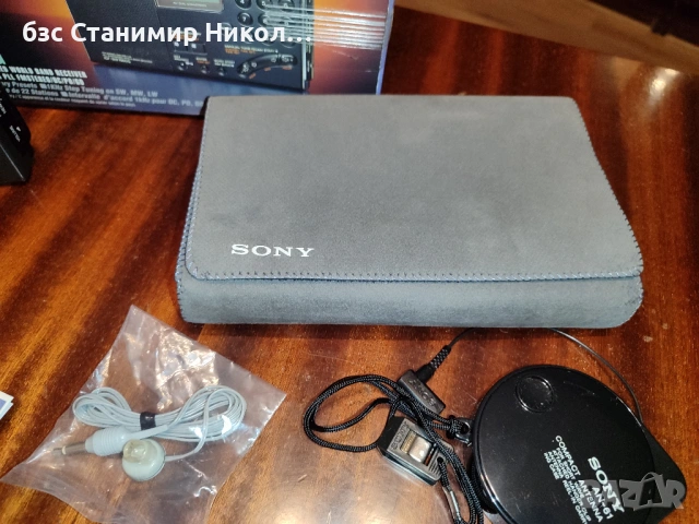 Използвано радио Sony ICF-SW7600G FM Stereo/SW/MW/LW PLL World Radio., снимка 13 - Радиокасетофони, транзистори - 53104256