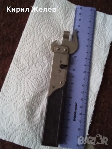 Стара отварачка за консерви 53792, снимка 4 - Антикварни и старинни предмети - 53516866