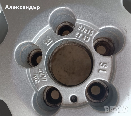 Джанти за Опел 15" 5x110+Гуми 195/65/15, снимка 8 - Гуми и джанти - 52360774
