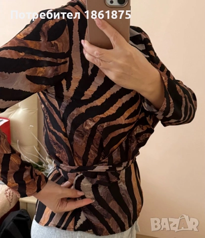 Дамска ефирна ризка , снимка 3 - Ризи - 53045953