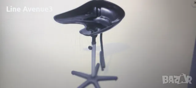 Измивна колона, черна, регулируема фризьорски салон