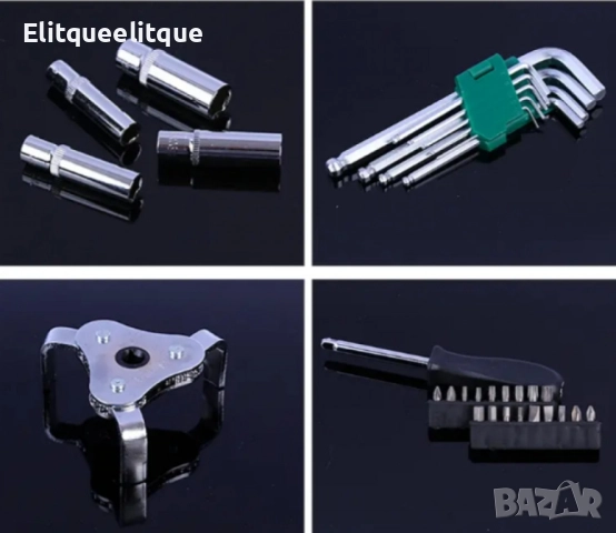 Комплект инструменти за ремонт на автомобил, 121 части, снимка 2 - Други инструменти - 52222328