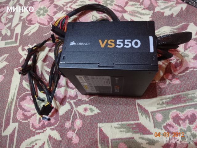 Corsair VS550 - 550W, снимка 2 - Захранвания и кутии - 46128485