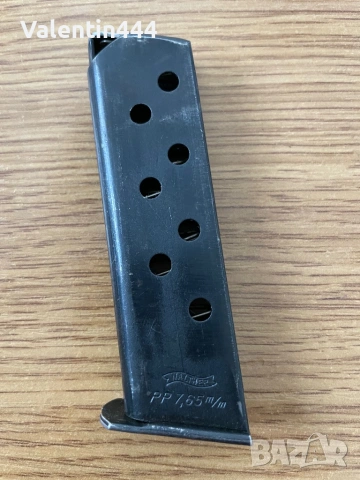Пълнител за пистолет "ВАЛТЕР ПП", кал. 7,65мм