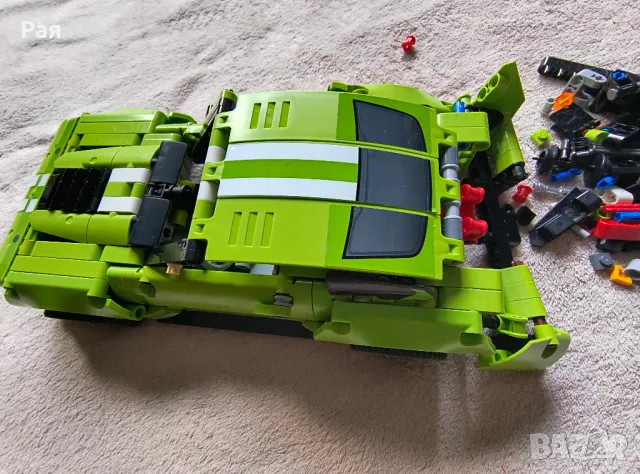 LEGO Technic - Ford Mustang Shelby GT500 - 42138, снимка 3 - Конструктори - 50352492