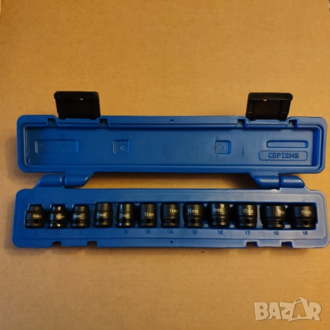 Cornwell Tools 12 части къси 3/8 6стенни  вложки камъни комплект 8 - 19mm, снимка 4 - Гедорета - 52877432