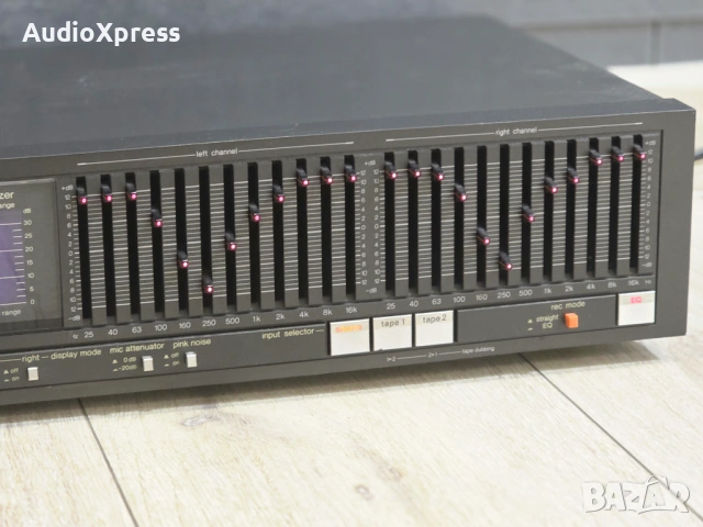 🎛️ Technics SH-8055 – легендарен винтидж графичен еквалайзер 🎶, снимка 3 - Ресийвъри, усилватели, смесителни пултове - 53003053