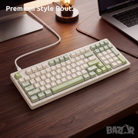 Механична клавиатура K300 – прецизност, комфорт и стил в едно, снимка 2 - Клавиатури и мишки - 54041383