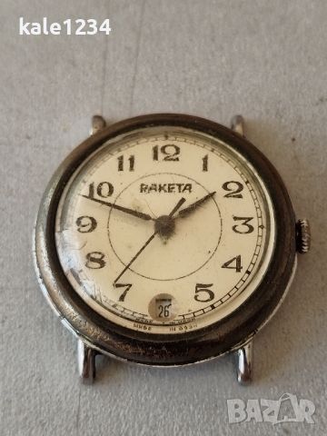 Часовник РАКЕТА. USSR. Vintage watch. Механичен механизъм. Мъжки , снимка 1 - Мъжки - 46561114