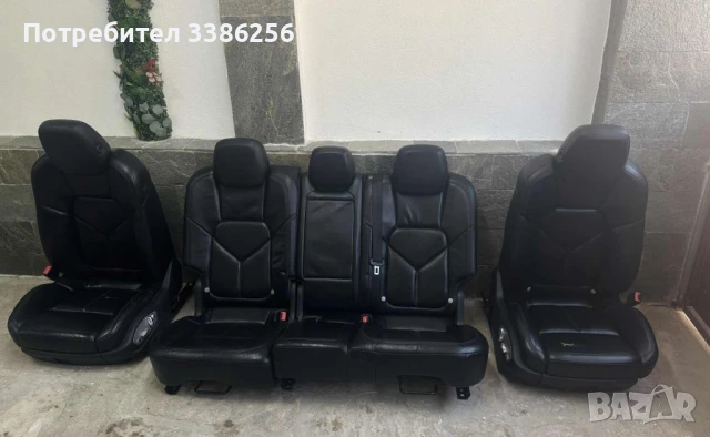 Porsche cayenne кожен салон , снимка 2 - Автомобили и джипове - 50821374