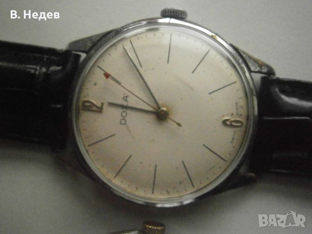 ЛОТ 2 часовника DOXA, anti-magnetic, cal. doxa 103+doxa 98, 35mm/37mm!, снимка 8 - Мъжки - 45567814