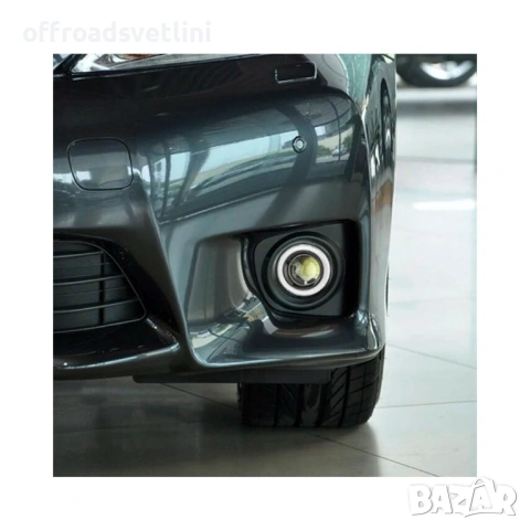 LED Халогени Лупи за Вграждане 76 мм с Ангелски Очи – Модел PG469, снимка 8 - Аксесоари и консумативи - 53057893