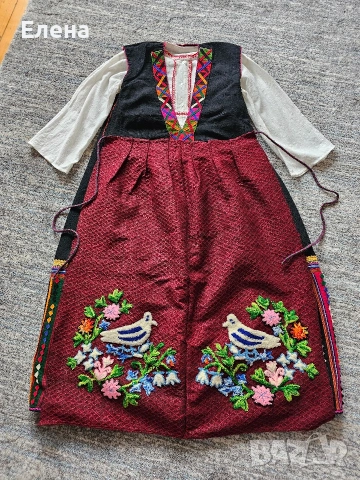 Автентична старозагорска носия, Сукман, риза и престилка 
