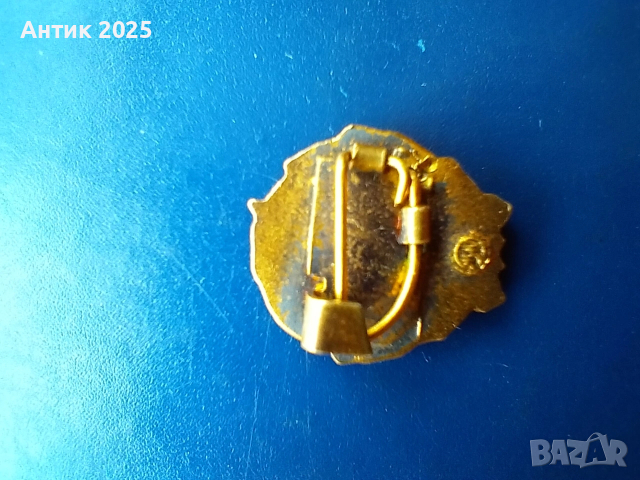 Съветска юбилейна значка „50 години КПСС“ сребро, снимка 2 - Колекции - 53228937