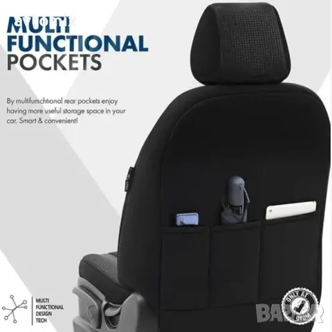  Тапицерия OTOM за седалки Темпо ТМР 1501 Черно, снимка 3 - Аксесоари и консумативи - 49854358