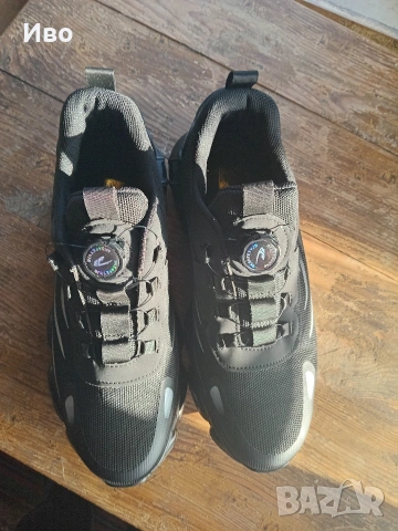 Защитни работни обувки със стоманено бомбе и бързо стягане, снимка 3 - Ежедневни обувки - 54093148