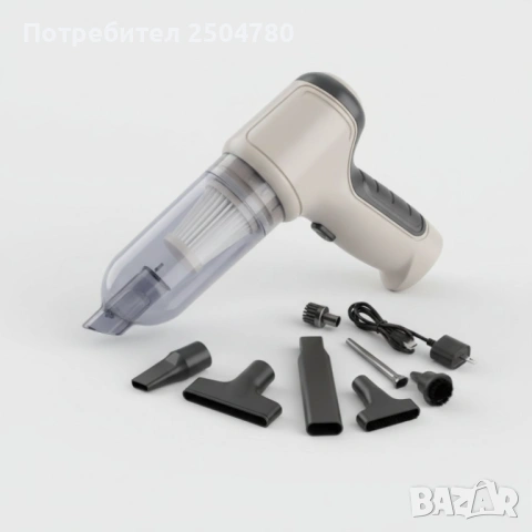 Мощна преносима мини прахосмукачка 2 в 1 - за кола и дома, снимка 2 - Прахосмукачки - 53882631