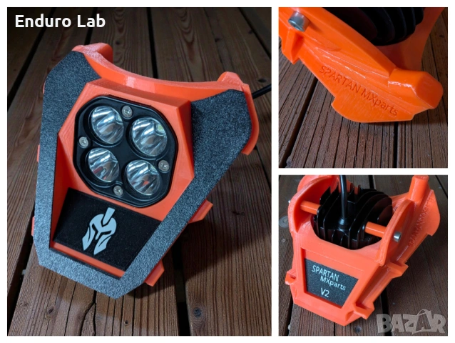 LED фар Spartan за KTM (2017-2023)