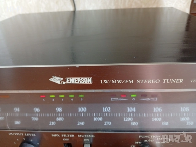 emerson tuner, снимка 7 - Ресийвъри, усилватели, смесителни пултове - 54030163