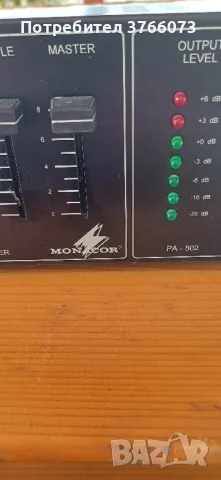 Monacor PA-802 Amplifier , снимка 2 - Ресийвъри, усилватели, смесителни пултове - 50307592