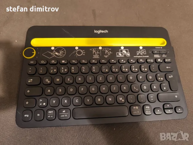 Logitech K480 Bluetooth клавиатура , снимка 1 - Клавиатури и мишки - 47046279