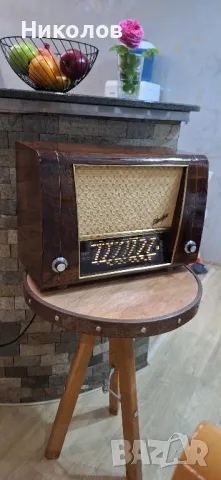Ретро радио с дистанционно, снимка 2 - Радиокасетофони, транзистори - 50319306