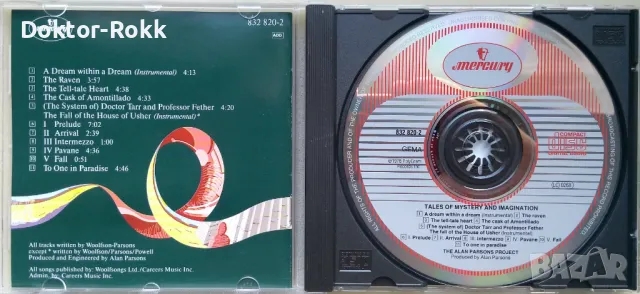 The Alan Parsons Project - CDs - оригинални издания, снимка 9 - CD дискове - 50434025