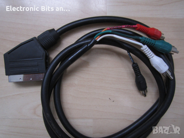 Аудио-видео кабели и преходници - SCART, RCA, чинчове и др, снимка 4 - Стойки, 3D очила, аксесоари - 53648526