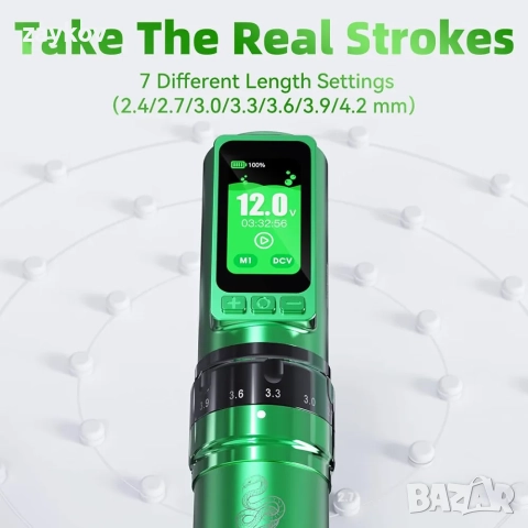 Dragonhawk

Машинка за татуировки Snake Edition, подаръчна, машина за татуировки, снимка 6 - Друга електроника - 52392477