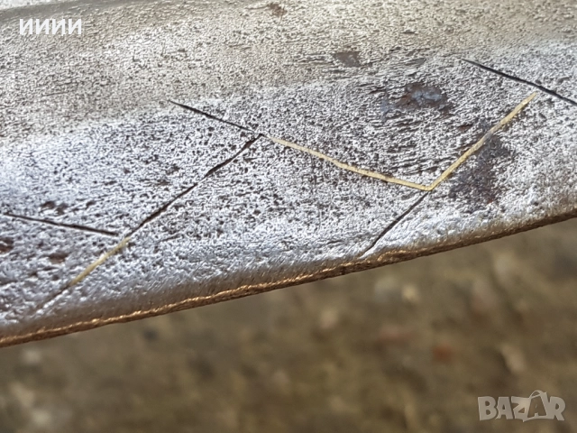 Майсторска ножица златни набивки 1866г, снимка 6 - Антикварни и старинни предмети - 52583096