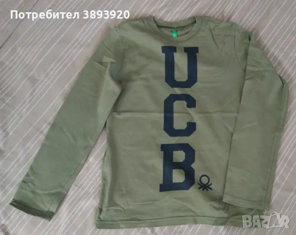 Блуза Benetton 7-8 г., снимка 1 - Детски Блузи и туники - 47024673