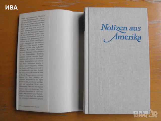 Notizen aus Amerika /на немски език/. Автор:Чарлз Дикенс., снимка 2 - Енциклопедии, справочници - 47235831