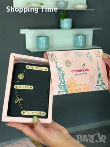 НОВ калъф за паспорт ръчна изработка, Спиди/лично предаване 