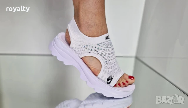 Nike бели дамски сандали , снимка 6 - Сандали - 51028550
