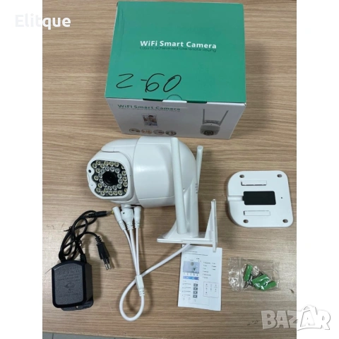 Z60 COBRA 32 LED YCC365+ Куполна безжична камера, снимка 2 - Друга електроника - 53127642