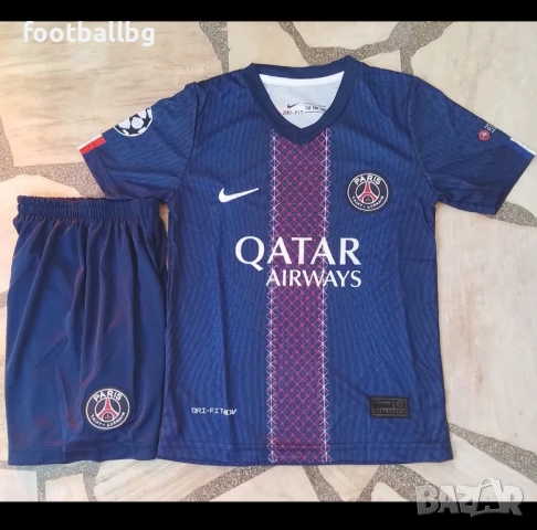 PSG 💙⚽️ детско юношески футболни екипи НОВО сезон 2025-26 година , снимка 10 - Футбол - 44960084