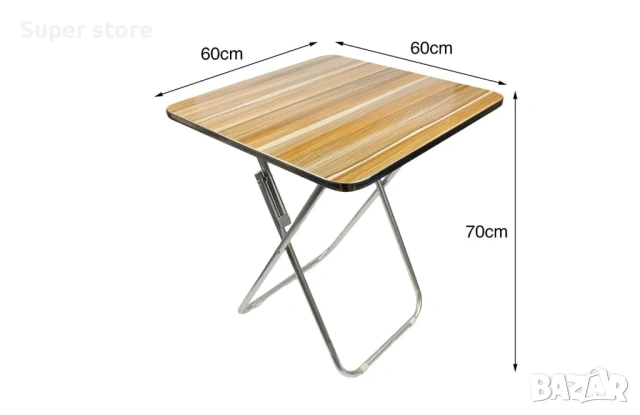 Сгъваема маса, снимка 2 - Маси - 54113211