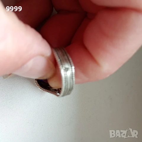 Дамски пръстен руско сребро , снимка 2 - Пръстени - 50486992
