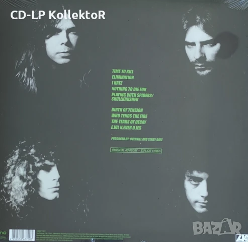 Нов Vinyl (OverKill - The Years of Decay), снимка 2 - Грамофонни плочи - 50965747