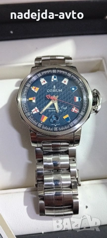 corum автоматик 41 мм, снимка 8 - Мъжки - 53353716